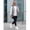 Sieviešu pelēka spīdīga veste Jess Sieviešu vestes