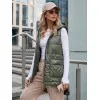 Sieviešu tumši zaļa spīdīga veste Jess Sieviešu vestes