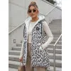 Sieviešu balta veste ar leoparda rakstu Elmera Sieviešu vestes