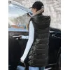 Sieviešu melna stepēta veste Foxy Sieviešu vestes