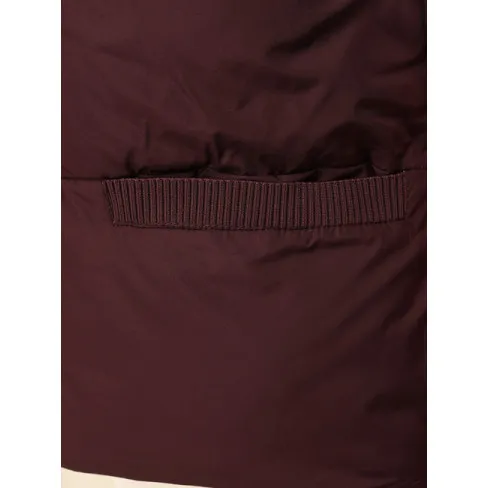 Sieviešu bordo krāsas veste „Panel“
