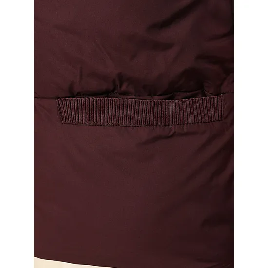 Sieviešu bordo krāsas veste „Panel“