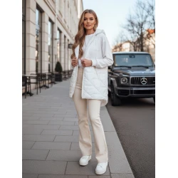 Sieviešu balta veste Demak