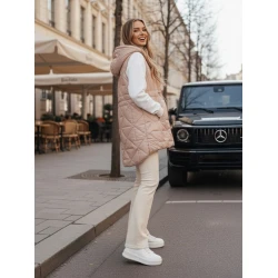 Sieviešu gaiši rozā veste Demak