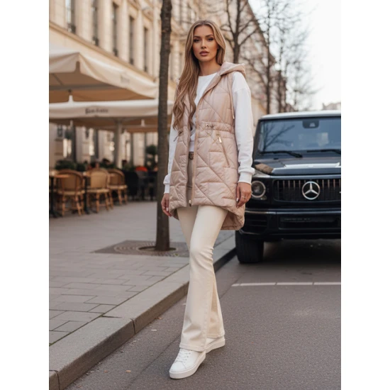 Sieviešu gaiši rozā veste Demak Sieviešu vestes