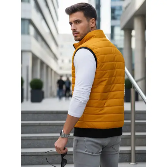 Vīriešu stepēta dzeltena veste Lider Vestes