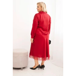 Sieviešu sarkanais komplekts Roma