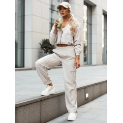 Sieviešu smilškrāsas apģērbu komplekts Rotvi