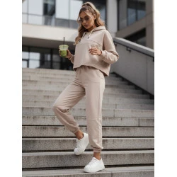 Sieviešu brūns treniņtērps Bistan