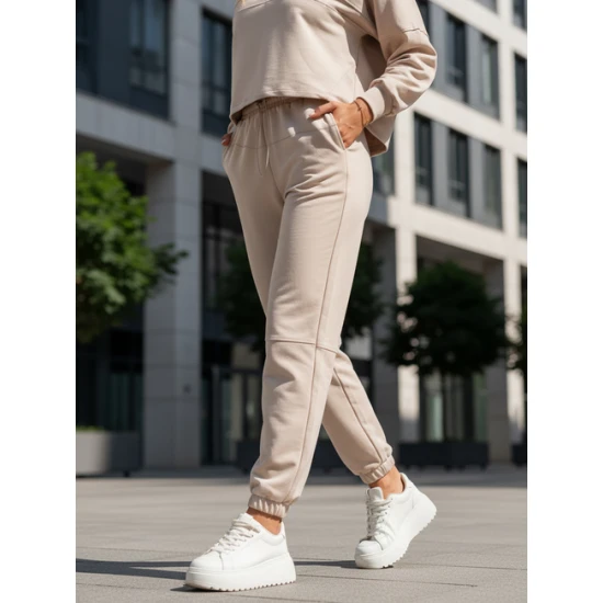 Sieviešu brūns treniņtērps Bistan Sieviešu uzvalki