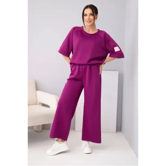 Sieviešu violeta apģērbu komplekts „Perfect“