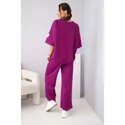 Sieviešu violeta apģērbu komplekts „Perfect“