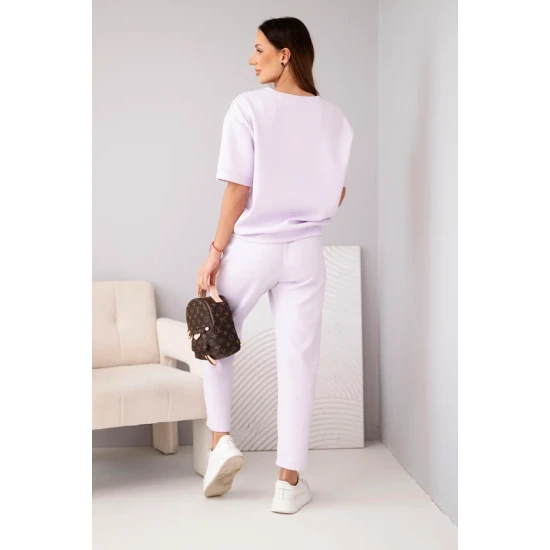 Sieviešu gaiši violets komplekts Elite Sieviešu uzvalki