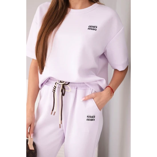 Sieviešu gaiši violets komplekts Elite Sieviešu uzvalki