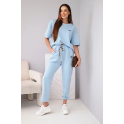 Sieviešu gaiši zils komplekts Elite