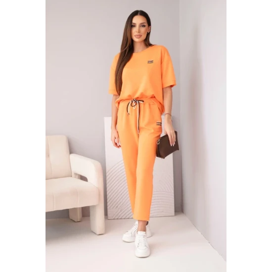 Sieviešu oranžais komplekts Elite Sieviešu uzvalki