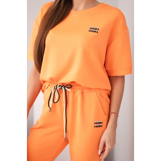 Sieviešu oranžais komplekts Elite Sieviešu uzvalki