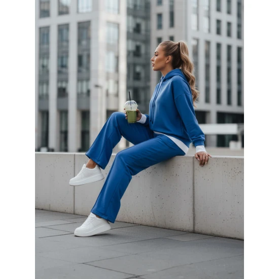 Sieviešu zils treniņtērps Newport Sieviešu uzvalki