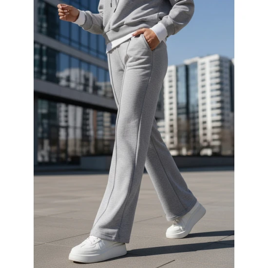 Sieviešu pelēks treniņtērps Newport Sieviešu uzvalki