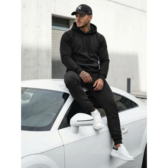 Melns vīriešu treniņtērps Toni