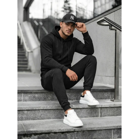 Melns vīriešu treniņtērps Toni