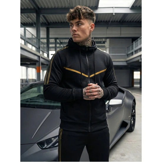 Vīriešu sporta kostīms Ronex melnā krāsā JS/C8117