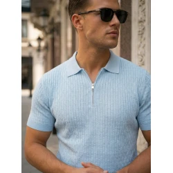 Vīriešu zilas polo krekli Fast