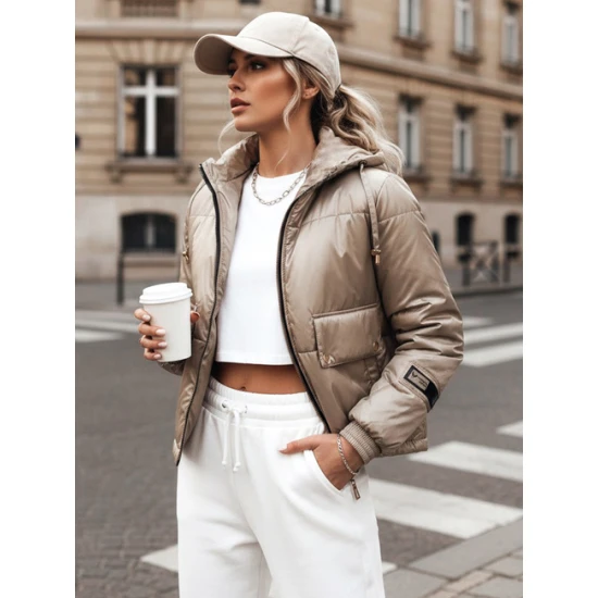 Sieviešu brūna pārejas jaka Aron Sieviešu jakas