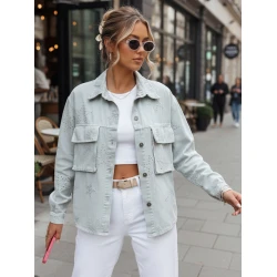 Shine pārejas pelēka jaka