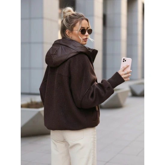 Sieviešu brūna pārejas jaka Angel Sieviešu jakas