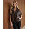 Sunny Women's Dark Brown Leather Vest