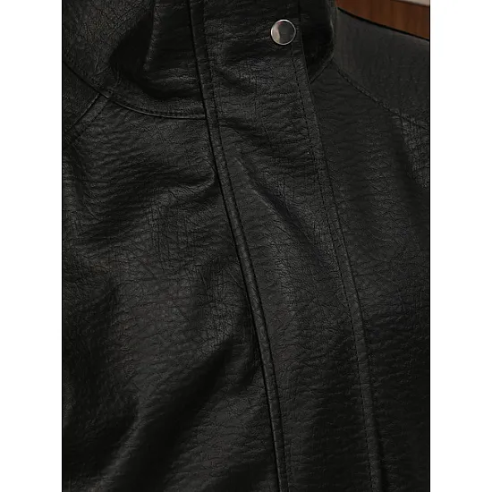 Sunny Women's Black Leather Vest