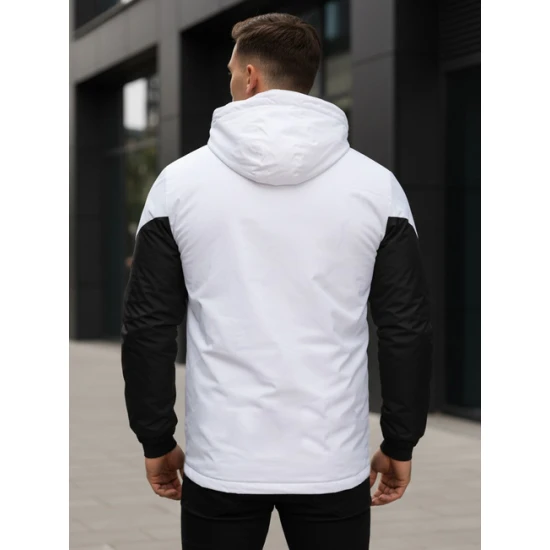 Vīriešu balta slēpošanas jaka Atlant