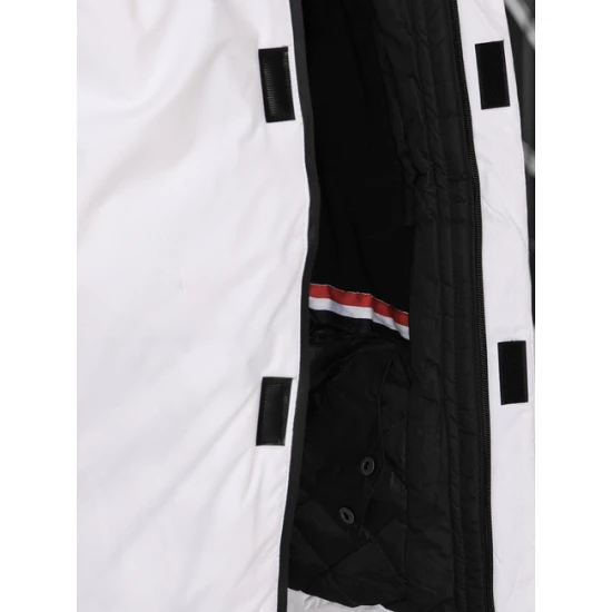 Vīriešu balta slēpošanas jaka Atlant