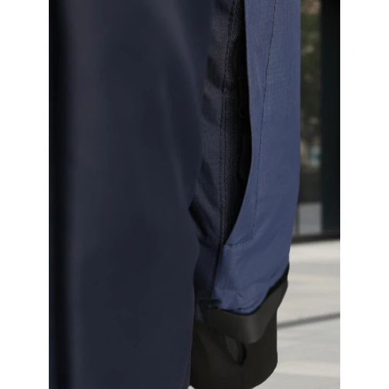 Vīriešu tumši zila slēpošanas jaka Atlant