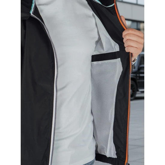 Vīriešu plāna melna jaka Doran JS/5M802/392