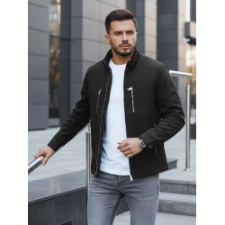 Vīriešu melna jaka Teros