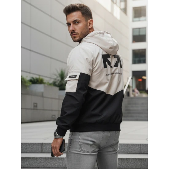 Vīriešu brūngana jaka Mask Rudens/Pavasaris