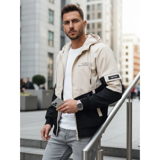 Vīriešu brūngana jaka Mask Rudens/Pavasaris