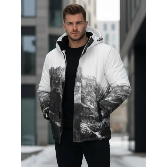 Vīriešu melna slēpošanas jaka Mount