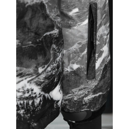 Vīriešu melna slēpošanas jaka Mount