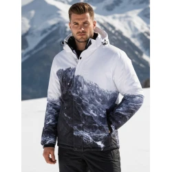 Vīriešu tumši zila slēpošanas jaka Mount