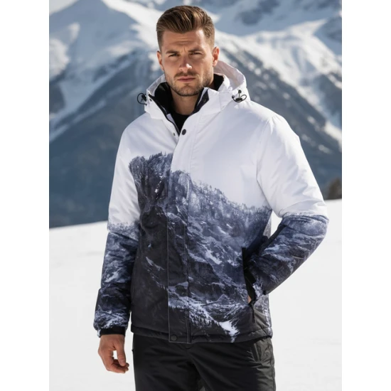 Vīriešu tumši zila slēpošanas jaka Mount