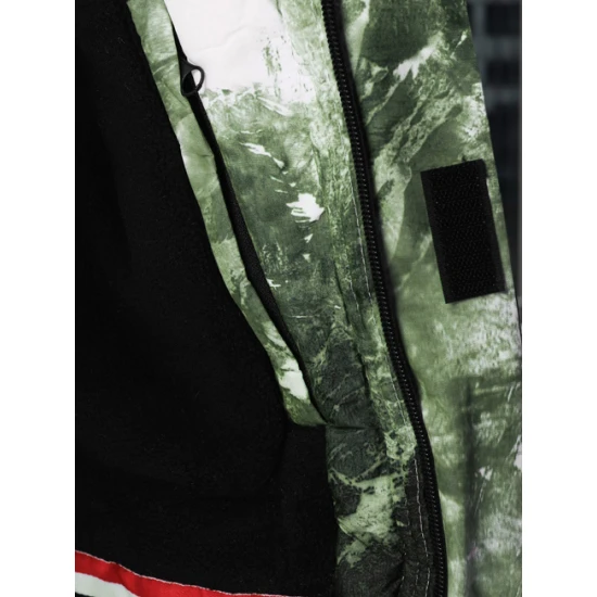 Vīriešu zaļa slēpošanas jaka Mount