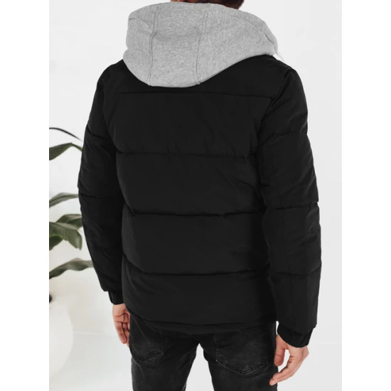 Vīriešu melna ziemas jaka Blaze Ziemas jakas