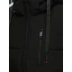 Vīriešu melna ziemas jaka Polar