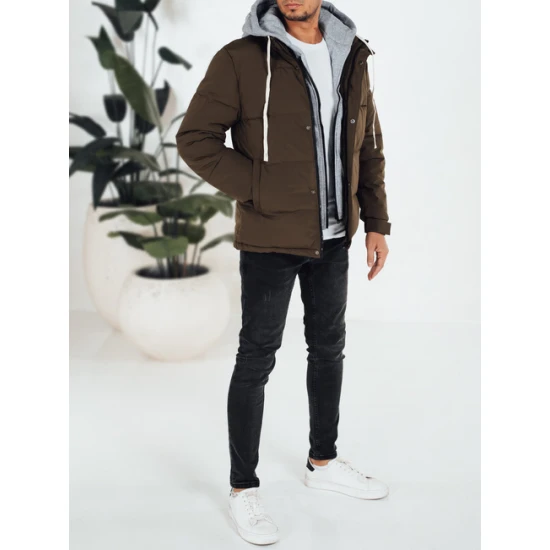 Vīriešu tumši brūna ziemas jaka Blaze