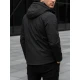 Vīriešu melna Falcon slēpošanas jaka