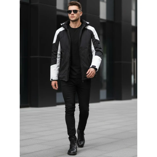 Vīriešu melna slēpošanas jaka Royal