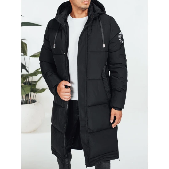 Master vīriešu melnā ziemas jaka